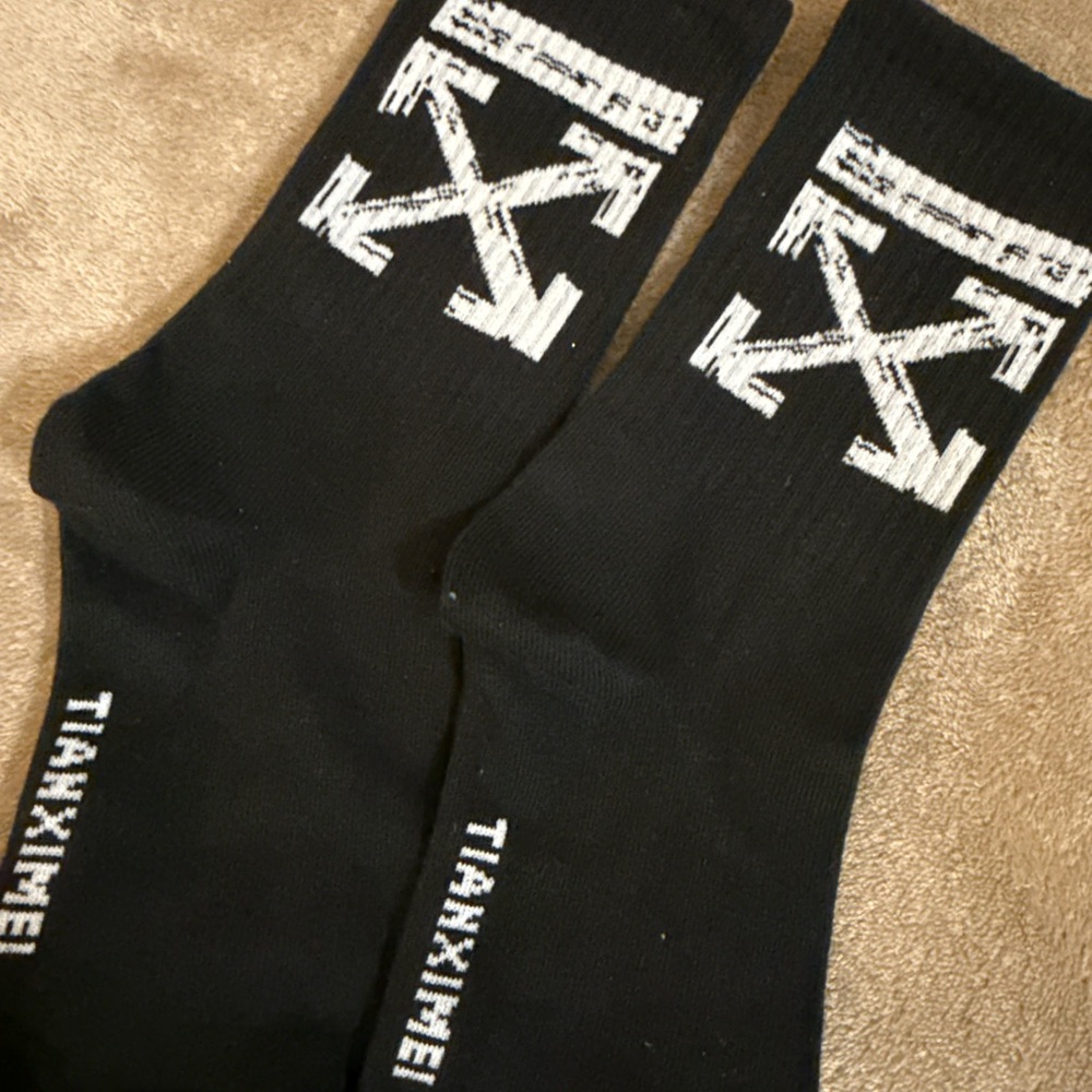 Black and White Casual socks